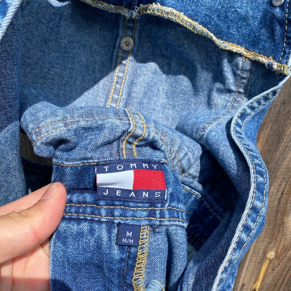 Vintage Tommy Hilfiger overalls 90s medium - Picture 9 of 11